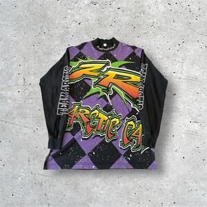 Vintage 90s Arctic Cat AOP Sweatshirt Size L Men’s